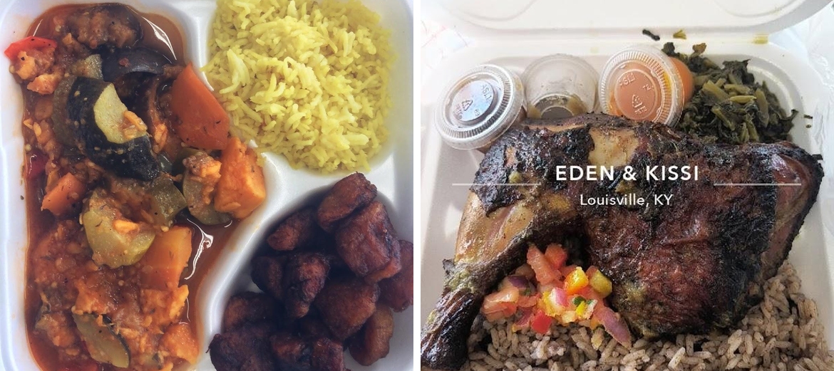 Eden & Kissi Menu