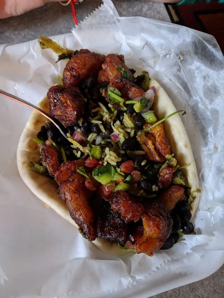 Fully Loaded Jerk Veggie Pita
