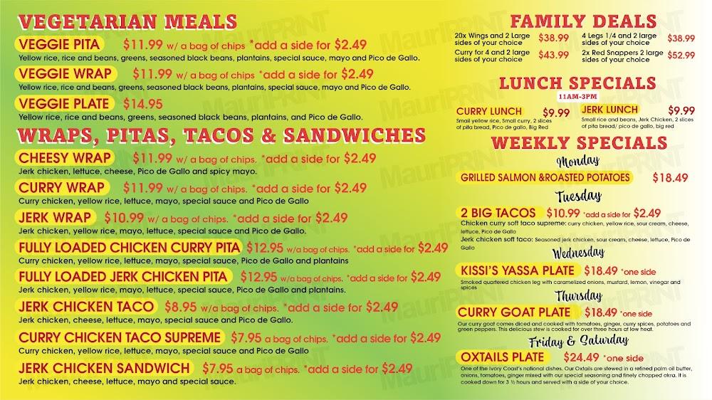 Eden & Kissi Menu image 1